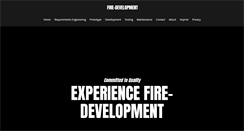 Desktop Screenshot of fire-development.com